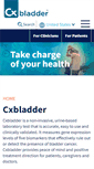 Mobile Screenshot of cxbladder.com